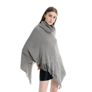 Women Winterschal für Damen gestrickt Kaschmir Poncho Capes Schal Cardigans Pullover Mantel Panuelos de Mujer Para El Cuello #Yl10