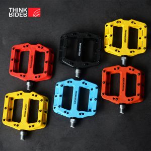 ThinkRiderフラットバイクペダルMTBロード3シールベアリング自転車ペダルマウンテンペダルワイドプラットフォームBICICLETAアクセサリー