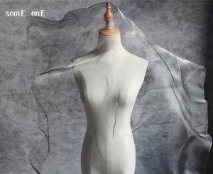 Tecido de malha de metal malha de aço prata rede livre dobramento DIY Fundo de modelagem Design Bolo Decoração de flores Designer de roupas de designer