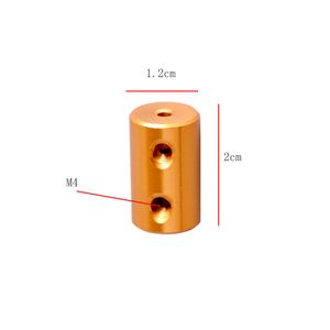 1pc D12L20 Алюминиевый сплав Связанный сплаво