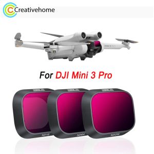 アクセサリーSTARTRC 3 IN 1 ND16 ND64 ND256レンズフィルターDJI Mini 3 Pro Light削減偏光レンズ保護フィルター