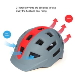 Caschi per biciclette sudore-asorb di montagna per bicicletto in bicicletta Casco da equitazione stressato uniformemente per uso professionale