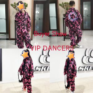 Roupas de dança infantil para meninas tops calças de chama Meninos Modern Dancing roupas de roupa de roupa infantil Jazz Hip Hop Clothing SL5607