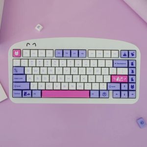 Tangentbord 135 Keys GMK Tuzi KeyCaps Engelska XDA -profil PBT -färgämne Sublimation Mekanisk tangentbord Keycap för MX Switch med 1,75U Shift