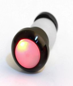 1 PC högkvalitativ säkerhetscykling Bike Turn Signal Handle BAR End Plug LED Red Light Lamp 73920374161642