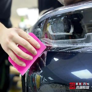 窓ステッカーHohofilm 1.52x15m PPF CAR PAINT Protection Film Clear Braコーティング透明接着TPHセルフレペアロール