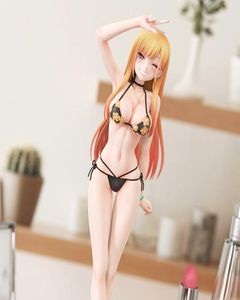 Toy Anime My Dress-Up Darling Figura Swimwear Kitagawa Marin Ação Figura Girls Sexy Figura Coleção Adulta Modelo Doll Toys1027851