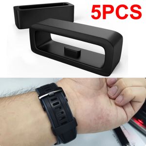 5Pc Silicone band keeper 18mm 20mm 22mm 24mm strap rubber loop Ring Rubber Watch Bands Accessories Holder Locker