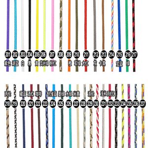 250 Colors Paracord 550 Rope Type III 7 Stand 100FT 50FT Paracord Cord Rope Survival kit Wholesale