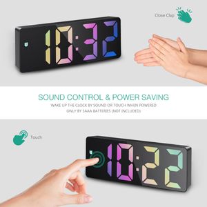 ORIA Smart LED LED CLOCK Прикроватные цифровые будильники.