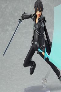 Svärdkonst Online Figur 174 Ändra ansikte Kirito Anime -figurer Modellleksaker Collectible Doll Gift No Box New5780218