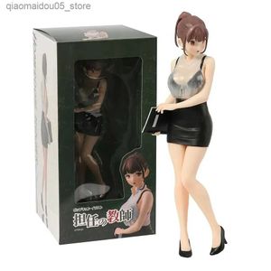 Action Toy Figures Transformation toys Robots UC Original Painting Classroom Teacher Sexy Female Standing Model Decorative Box Picture Gift 26cm