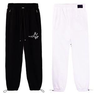 2024SS Męskie spodnie Joggers jesień mężczyźni odzież sportowa sznur swobodne dresowe spodnie spodnie Black White Designer Jogger Mens Pants