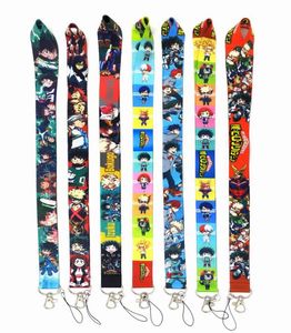 Cartoon My Hero Academia Strap for Keys Mobile Phone Lanyard ID Badge Holder Keychain6090759