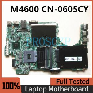 Motherboard CN0605CY 0605CY 605CY Free Shipping High Quality Mainboard For DELL M4600 Laptop Motherboard QM67 DDR3 100% Full Working Well