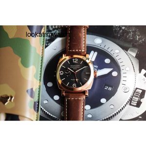 Luxuria per orologio meccanico MECCANICO Specchio a zaffiro automatico 44 mm 13 mm Branda di guardia in pelle importata Italia Orologi da polso Sport 65MW