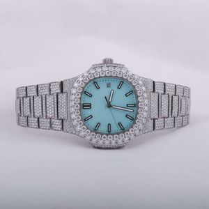 Luxury Looking Fully Watch Iced Out For Men woman Top craftsmanship Unique And Expensive Mosang diamond Watchs For Hip Hop Industrial luxurious 33738