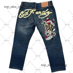 Jeans masculinos de designers American High Street Y2K Jeans Anime Impressão Homem de cintura alta y2k retro harajuku casual solto calças de perna larga lisa 261