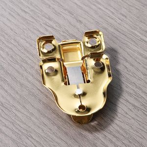 56x40mm Koffer Metallschmuck Hülle Antique Lock Chest Box Schnalle Toolbox Lock Latch Catch Clasp Bronze HaSp Hardware Accessorie