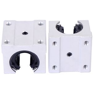 1/2/4pcs SBR10UU SBR12UU SBR13UU SBR16UU SBR20UU SBR25UU 12mm Blocco cuscinetto a sfera lineare per router CNC SBR Linear Guide Guide Rail Guide Guide Guide Guida