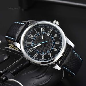 Casual mens watch Japanese quartz movement watch waterproof gift watch leather strap automatic date battery analog clock Montre De Luxe