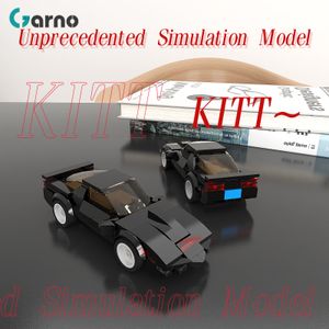 MOC Super Racing Car Black Cars Rider Speed ​​Champions City Sports Car Build Block Model Toys Gift