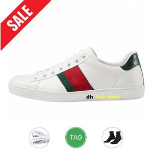 Designer casual skor präglade screener sneakers randig chunky plattform sula läder promenad tränare för män kvinnor luxe retro sko chaussure dhgate