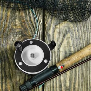 Reel giratório Pequeno rolo de pesca com rodas giratórias de alta qualidade Peso Ultralight Winter Fishing Fishing Tackle equipamento de tackle para carpa