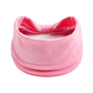 Türban Headwrap Düz Renk Knot Geniş Kafa Bantları Kadın Spor Ter-Absorban Baş Kurak Saç Bantları Yoga Bandana Bandaj