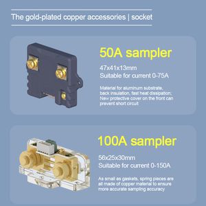 TY23バッテリーテスターコウルメーター8-120V 50A/100Aバッテリー容量インジケーター電圧電圧電流容量検出器