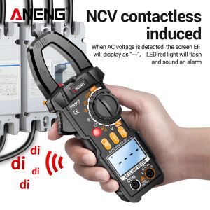 ANENG PN106/ PN107 Digital 4000 räknar Clamp Meter Screen 600A 600V AC/ DC Spänning Multitester Diode Buzzer Test Electrical Tools