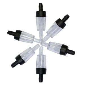 5st Aquarium Air Pump Check Valve Fish Tank 5 PC One Way Non-Return Check Valve CO2 System Pumps Universal Aquarium Accessories