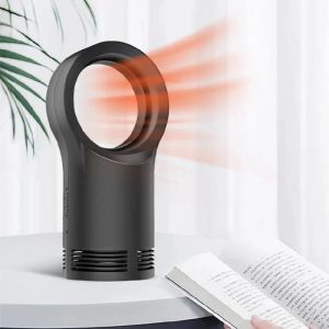 Heaters Desktop/Table Electric Warm Fan Space Heater For Student Dormitory Bathroom Handy Bladeless Heater Silent Electric Warm Air
