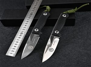 Mais novo pohl force force aço frio lâmina fixa knifed2 balde balde knifesurvival tático de camping scollection knivings6119642