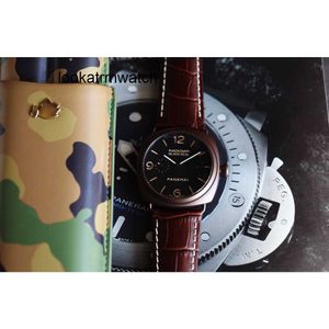 Mens Mechanical Watch Automatic Movement Sapphire Mirror 44mm 수입 가죽 watchband 브랜드 이탈리아 스포츠 손목 시계 84ar