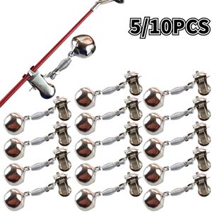 10/5st Metal Ring Bells Fish Alarm Bells Indikator BAIT LARGE LOUD LJUD ALERT Bells Clips Night Fishing Rod Bell Tackle Tool