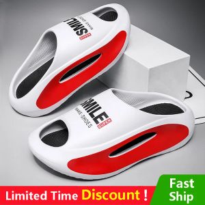 Nuove pantofole di sneaker estive per donne uomini spessi diapositive con la piattaforma di fondo soft eva cavo unisex sandali sportivi sandali casual shoe spiaggia scarpe da spiaggia casual