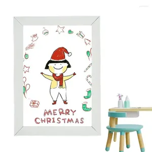 Frames Kids Artwork Display Frame Picture Wooden com abertura frontal para desenhos infantis