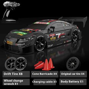 Electric/RC Car Drift 1 16 40km/h 2.4G 4WD High Speed 3 Type of Tire 2 sets Tail Classic Edition Professional Racing Rc Cars for Adults 240412