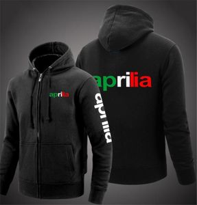 MEN039s Felpa felpa con cappuccio moto motociclistico aprilia primavera autunno 2022 tops cardigan personalizzato con cerniera stampare abbigliamento moda c6158046