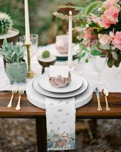Tavolino di zucca del ringraziamento tovaglioli tovaglioli di stoffa set fazzoletto per matrimoni per la festa del piastra tovaglioli per il banchetto per le vacanze