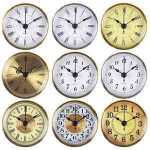 MCDFL Quartz Clock Insert Movement Roman Arabisk siffra Small Dial Old Decorative Table Watch Vintage Desk Antiques 70mm 2,8 tum