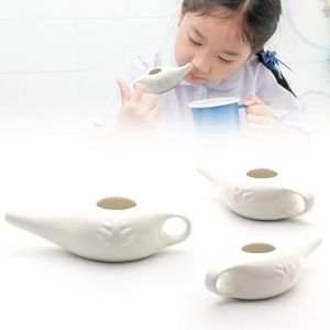 250 ml Neti Pote de Cerâmica Pote de lavagem nasal Kit de lavagem de nariz para alergia sinusal de desintoxicação de yoga de alergia sinusal