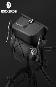 Borsa per biciclette Rockbros Bigna di ciclismo per tubo anteriore impermeabile di grande capacità MTB Casa per manubrio Accessori per biciclette con filo anteriore per bici da pannier2254597