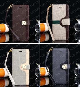 Drop Ship Wallet Case Case для iPhone 13 Mini 13pro 12 12mini 11 Pro Max XS XS XR 8 7 6 6S плюс кожаный чехол Samsung S22 S21 S20 3989396