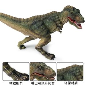 Ornamenti del modello di animale statico giurassico Tyrannosaurus Rex Solid Dinosaur Modello Dinosauro Modello Dinosauro