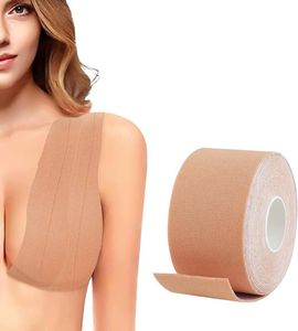 BOOB TAPE för stora bröstdyna BoobyTape -lyft Uppnå bröststödlyft och kontur av bröst Sticky Push Up Shape7141993