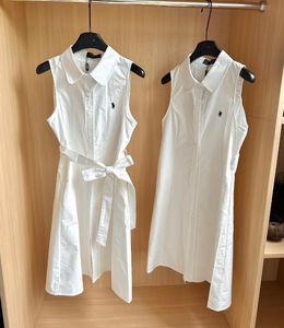 womens Shirt dress Pony designer dress women dress fashion explosive designer brand women's top dress cotton sleeveless solid sexy dress skirt