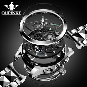 Oupinke 3233 Gifts Men's Watch Hot Selling High Cost Performance Watch Mechanical Waterproof Men's Cool Fashion High Quality Multifunctional Watch