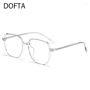 Солнцезащитные очки рамки Dofta Square Optical Ockes для мужчин Мода Myopia Eyeglases рамки женщины мужской рецепт 5778